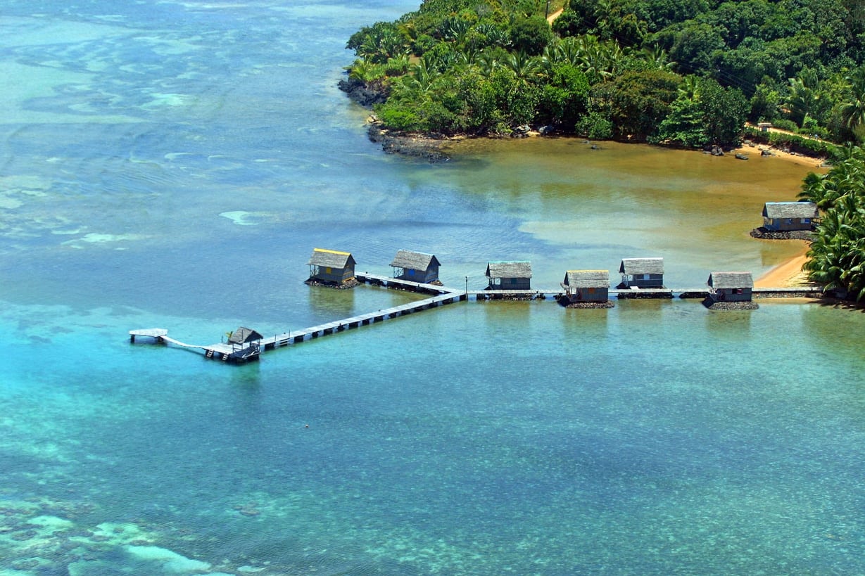 Vue aérienne Lakana Hotel